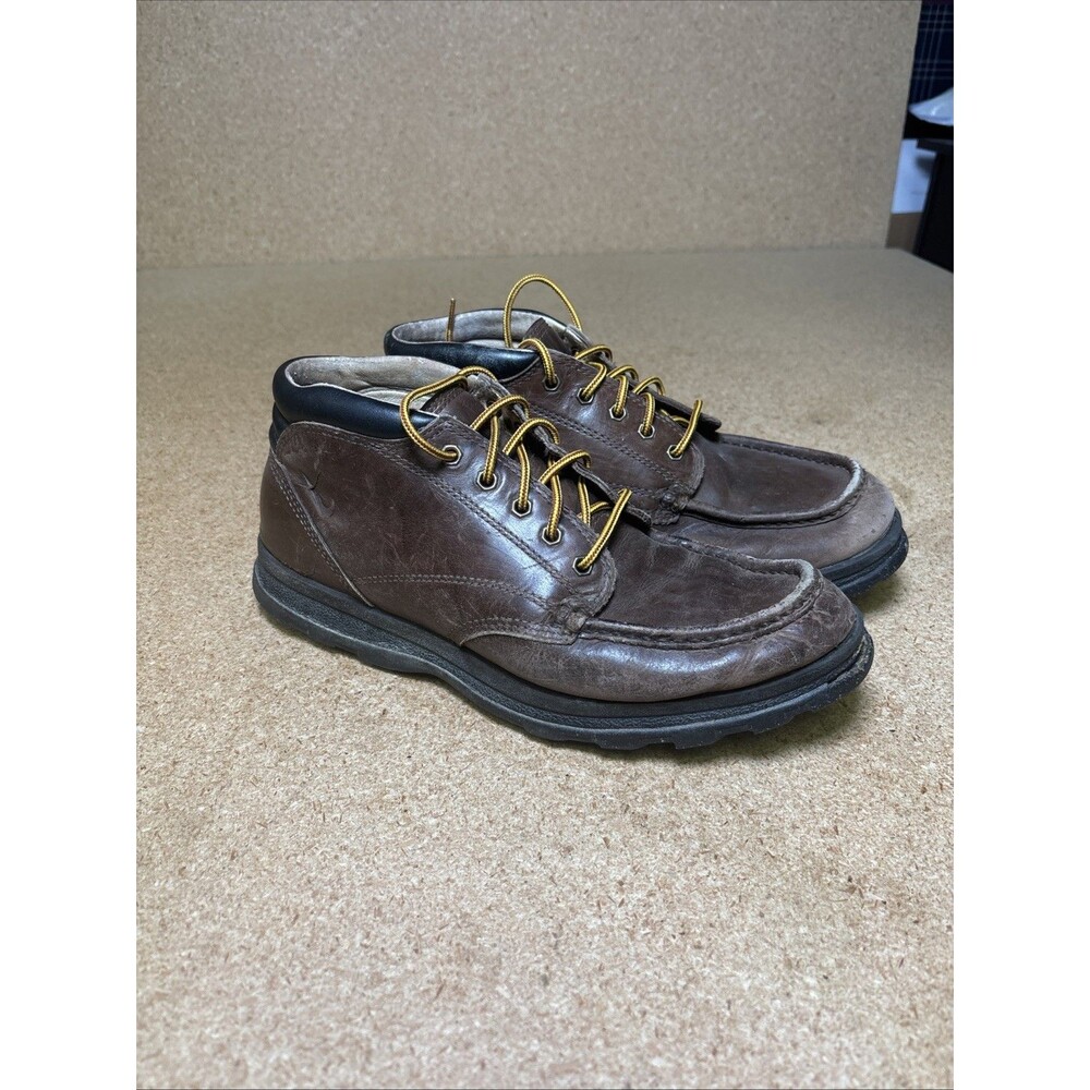 Vintage Nike ACG Air Cairngorm Shoes Mens Size 12 Beige Lace Up Sneakers Boots